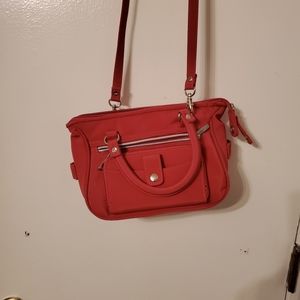 Hot pink purse